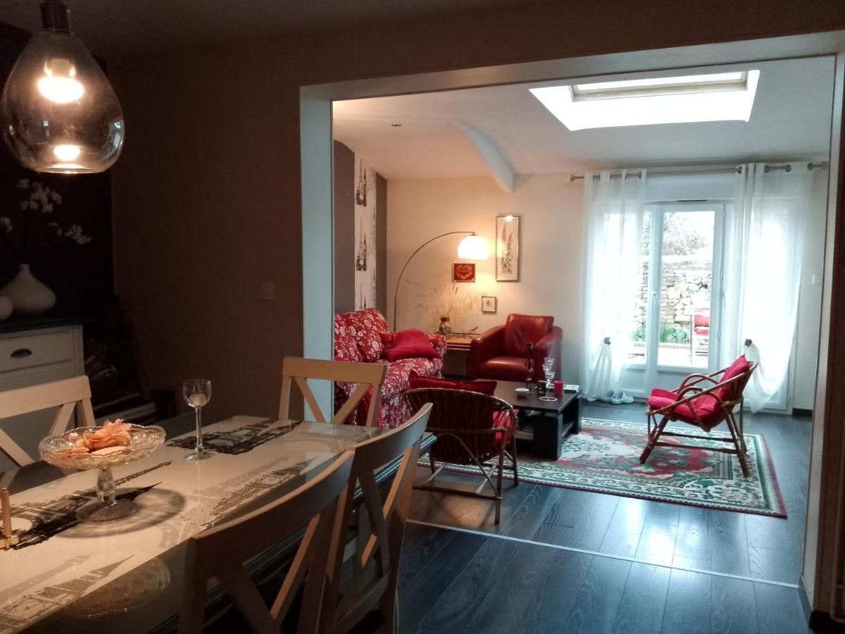 Ferienwohnung La Tourterelle La Rivière-Saint-Sauveur Exterior foto